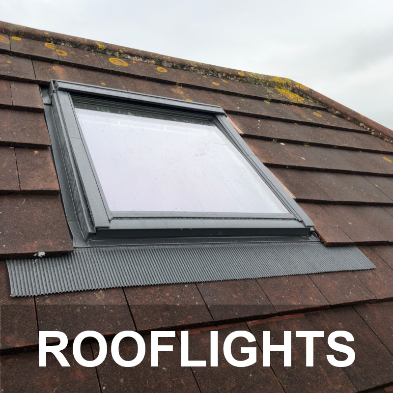 Options for windows in roofs.